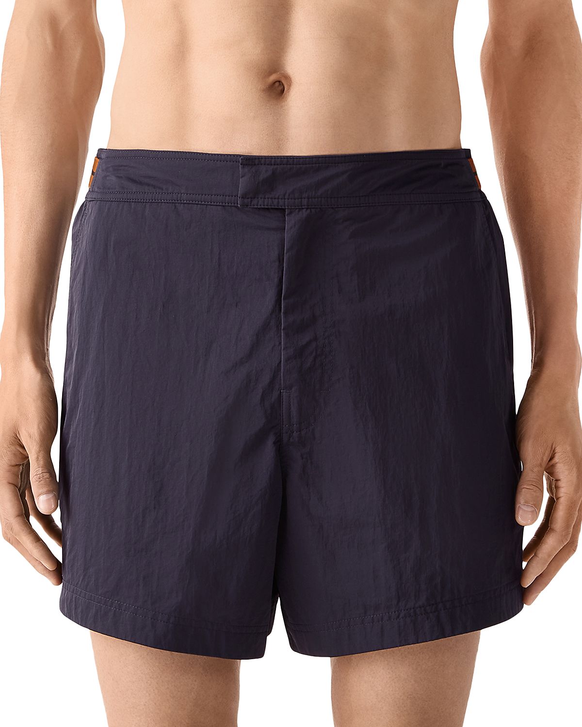 Zegna Road Brand Mark Rio Swim Trunks