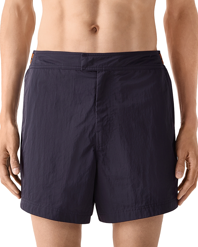 Zegna Road Brand Mark Rio Swim Trunks