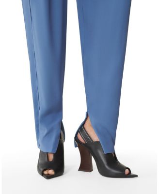  Draped Pants In Crepe De Chine