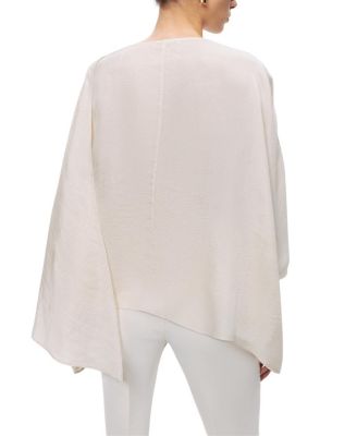  Fluid Cape Blouse