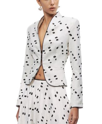  Printed Tailored Jacket