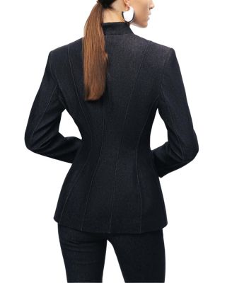  Belted Tailored Blazer