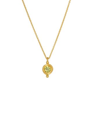  Birthstone Pendant Necklace