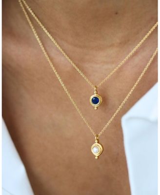  Birthstone Pendant Necklace