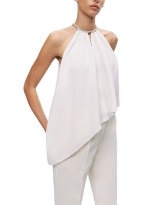 Embellished Halter Blouse