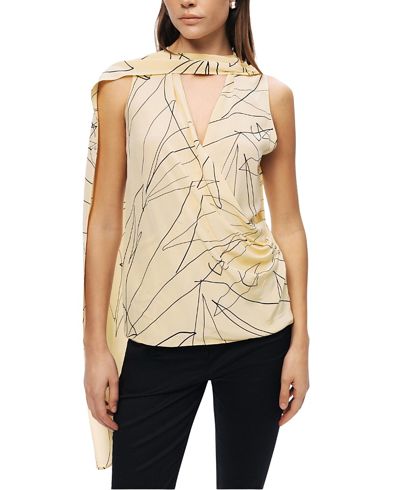 Nocturne Shawl Detail Blouse