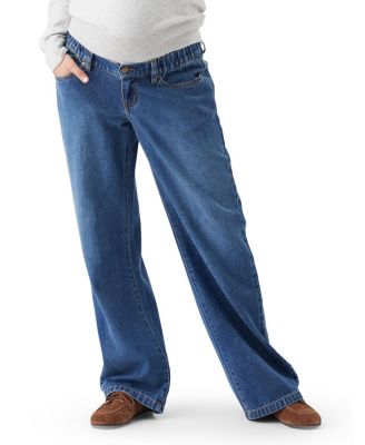 Billie Elastic Waist Jean in Dark Wash