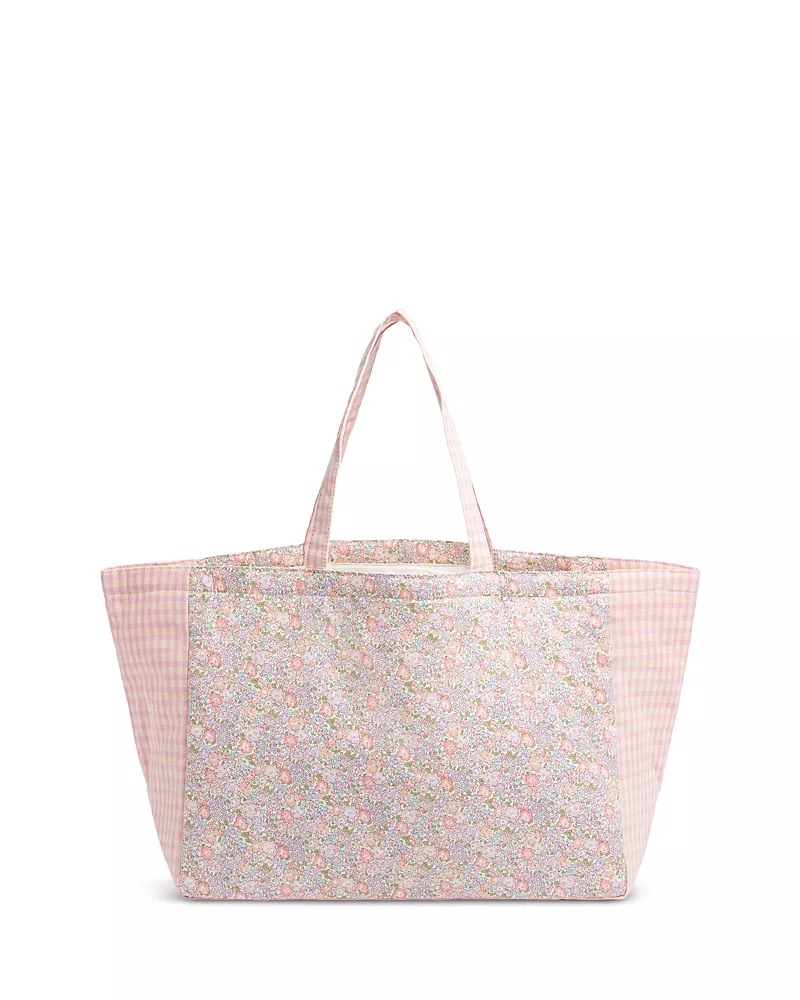Stoney Clover Lane Large Printed Cotton Everything Tote Bag