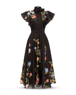 Elsie Flutter Sleeve Dress