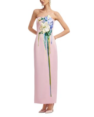 Rayna Embroidered Bustier Dress