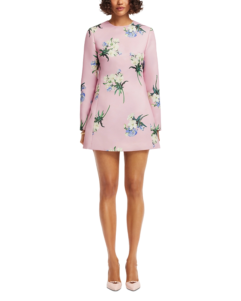 Leo Lin Aliza Long Sleeve Mini Dress