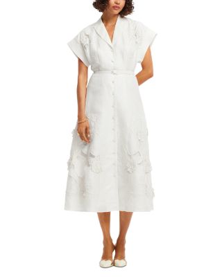 chinese dress ladies Leo Lin - Cleo Embellished Sleeveless Midi Dress main image 1