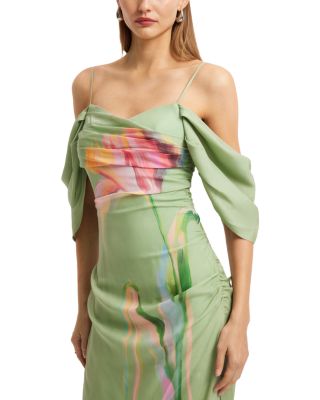 Angeline Silk Maxi Dress
