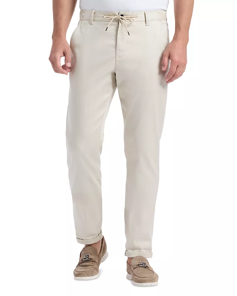 Robert Graham Arles Regular Fit Woven Khaki Pants