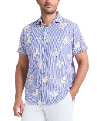 Primrose String Pattern Stripe Shirt