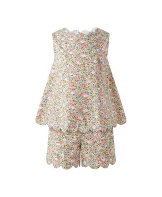  Girls' Floral Scalloped Set - Little Kid, Big Kid