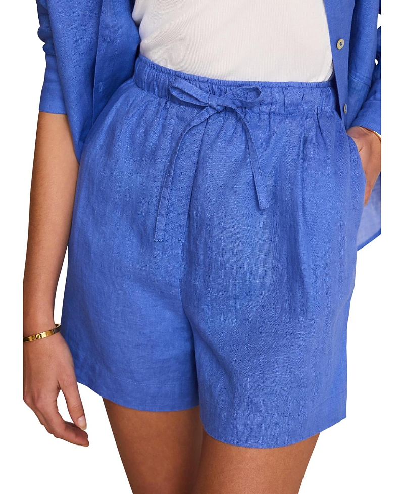 Mint Velvet Women's Linen Drawstring Shorts