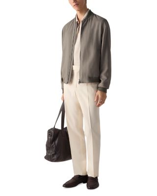 Oasi Lino Bomber Jacket