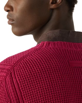 Cotton and Silk V Neck Shirt