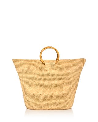 Large Raffia Tote Bag - Exclusive