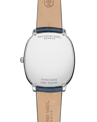 Toccata Heritage Quartz Leather Strap Watch, 31mm x 36mm