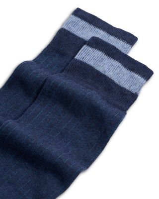Ribbed Crew Socks - Exclusive