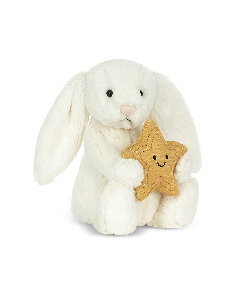 Jellycat Cream Bunny with Star Plush - Ages 0+