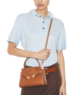 Lee Radziwill Petite Leather Crossbody Bag