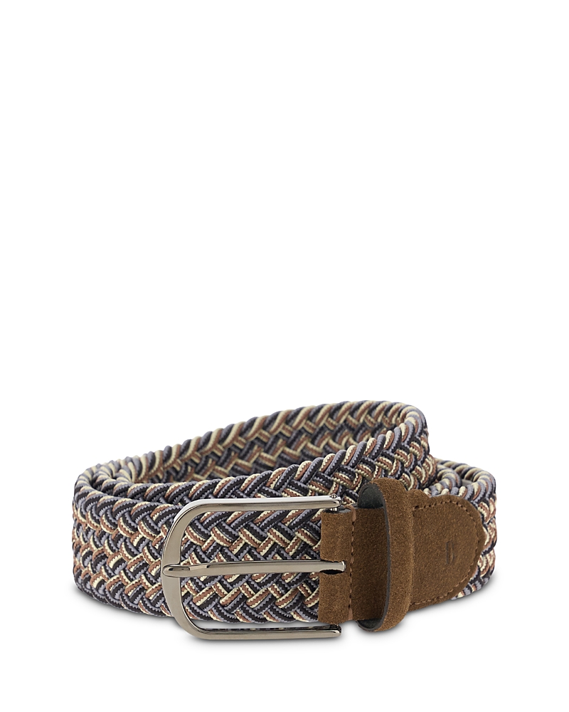 Boggi Milano Men's Mixed Braided Belt