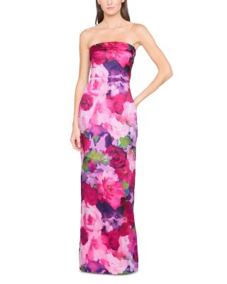 Cleo Strapless Column Dress