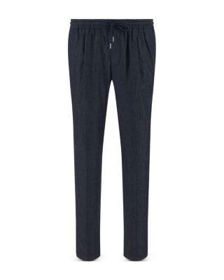 Coulisse Tapered Fit Drawstring Trousers