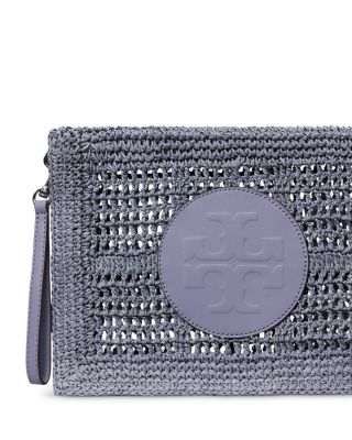 Ella Hand Crochet Straw Pouch