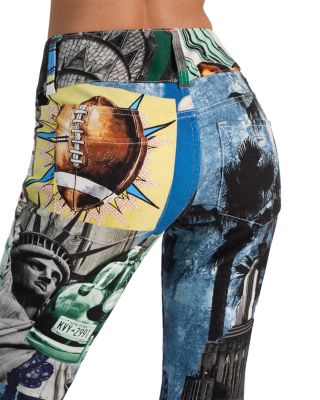 Kai Low Rise Wide Waistband Bootcut Jeans in Open Road