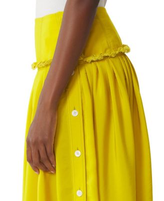 Basque Skirt in Charmeuse