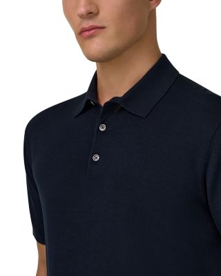 Regular Fit Cotton Silk Polo Shirt