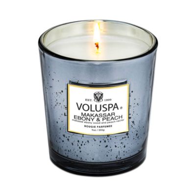 Makassar Ebony Peach 9 Oz Candle