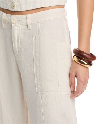 Foster Linen A Line Top & Cody Linen High Rise Rodeo Pants