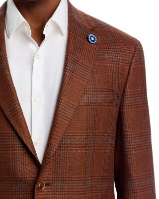Classic Fit Plaid Sport Coat