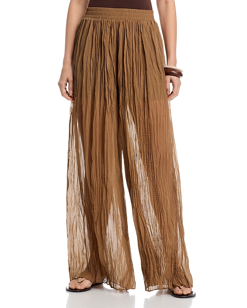 L'Agence Ethel Crinkle Pleat Pants