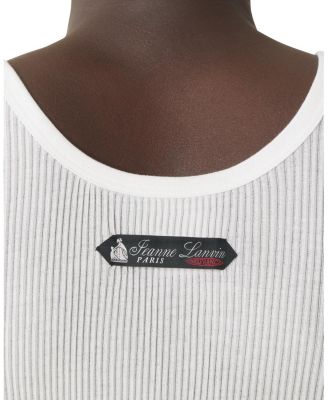  Pleated Jersey Tank Top