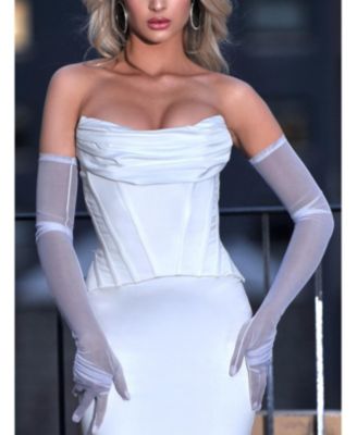  Qira Mesh Opera-length Gloves