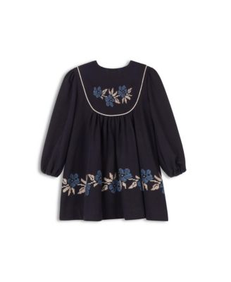 Ely's & Co. Girls' Stitch Embroidered Wool Collection Dress- Little Kid, Big Kid