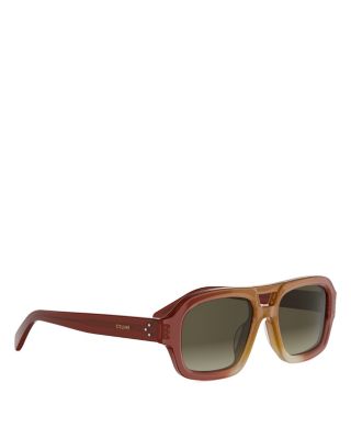 3 Dots Pilot Sunglasses, 53mm