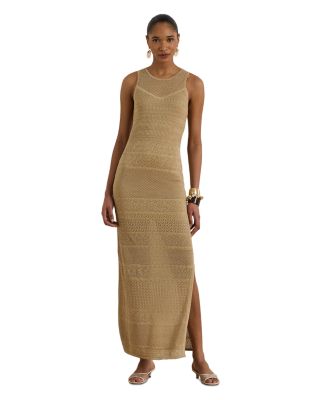 Pointelle Knit Sleeveless Gown