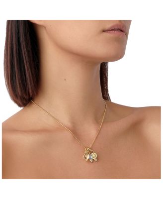 Temple St. Clair 18K Yellow Gold Three-Charm Gift Set with Chain, 16"