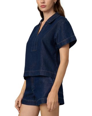 The Lillian Denim Top