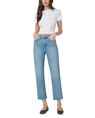 The Margot High Rise Ankle Slim Straight Jeans in Promising