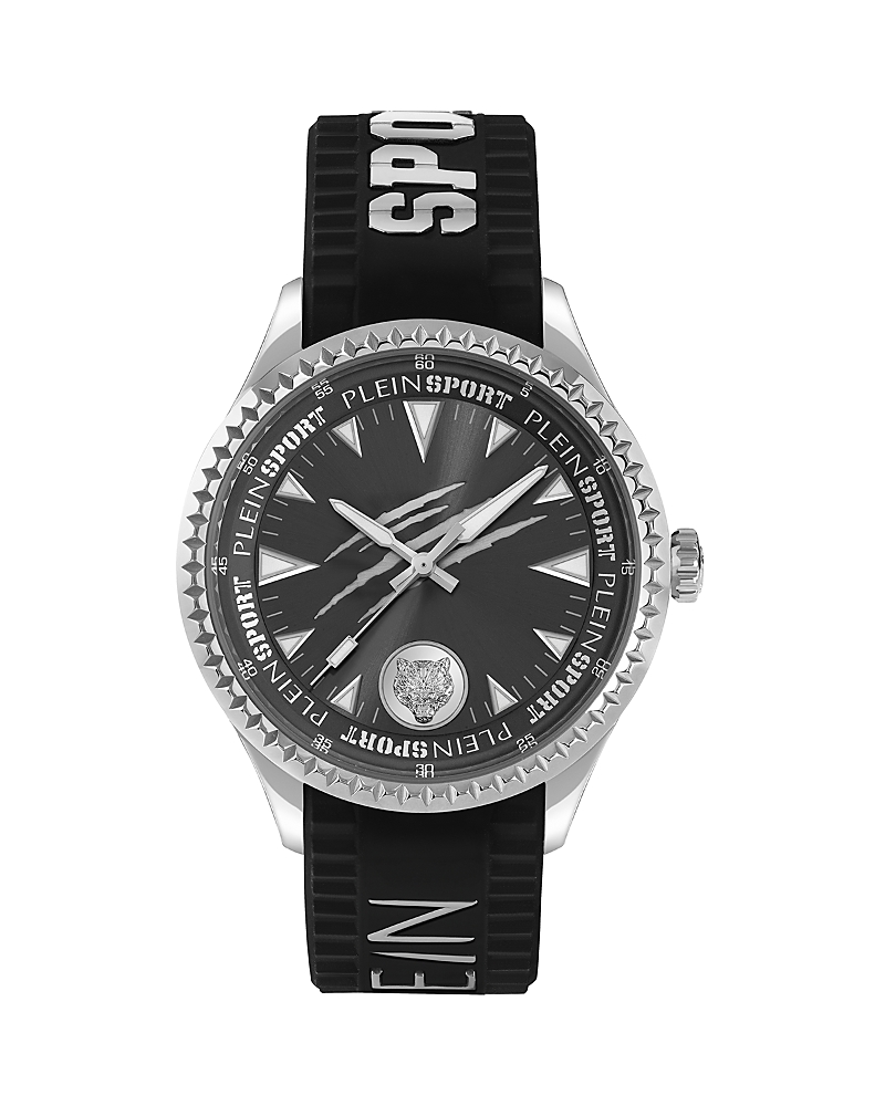 Plein Sport Lineman Silicone Watch, 45mm