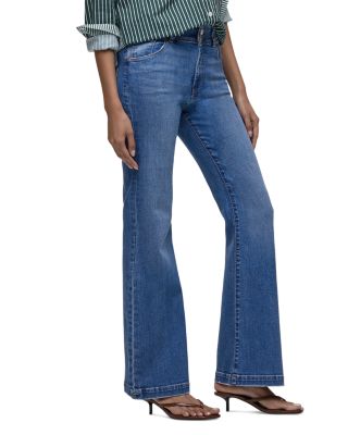 Dana High Rise Flared Jeans in Tranquil