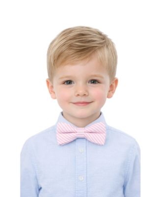  Boys' Seersucker Bow Tie